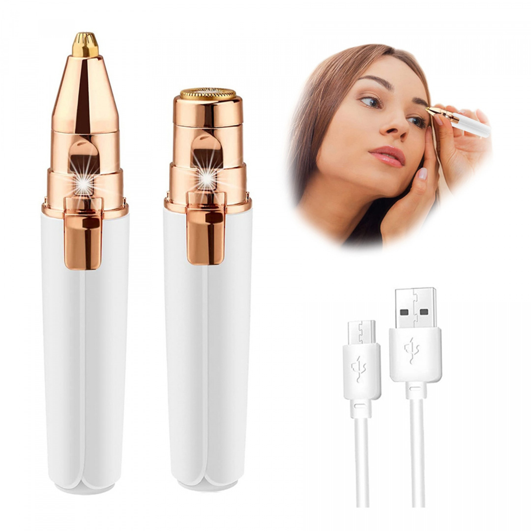 Depilator do Brwi Trymer do Twarzy Golarka Damska najlepsza cena ️